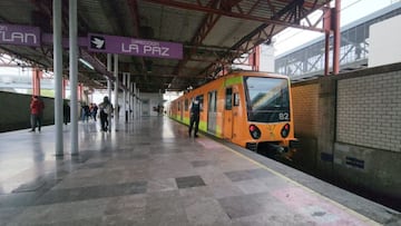 ¡Sin servicio! Estaciones de la Línea A del Metro de la CDMX, no están operando con motivo de un hombre que esta en zona de vías.