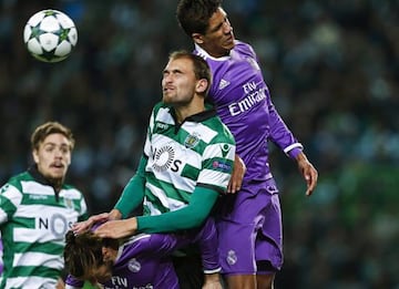 Varane trained away form the squad on Thursday