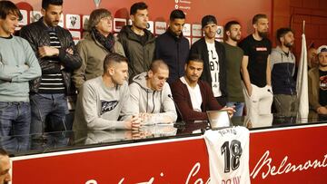 El Albacete muestra su apoyo a Pelayo Novo, que continúa estable dentro de la gravedad