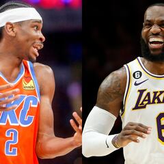 LeBron James no era admirado por Shai Gilgeous-Alexander