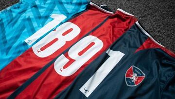 Camisetas del Albion haciendo el 1891, año de fundación de la entidad