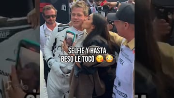 El beso incómodo que recibió Brad Pitt en su visita a la Ciudad de México