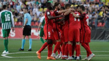 El Sevilla volvió a pasar una eliminatoria de Europa League.