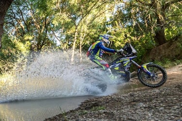 Santolino: "La marca crece, la moto mejora y eso me motiva"