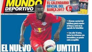 La amenaza del City y el interés por Upamecano, en la prensa