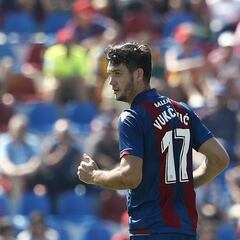 El Levante pierde a Vukcevic para las próximas tres semanas