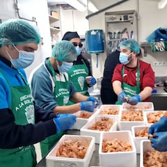 Otro gesto solidario en blanco y verde