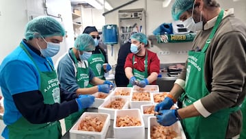 Los Cocinillas, en el momento de la preparación