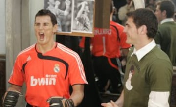 Las figuras de los deportistas en el Museo de Cera de Madrid