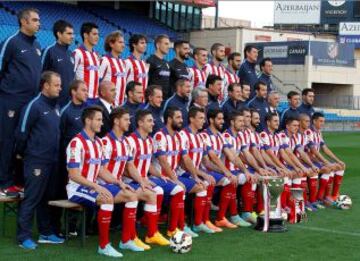El Atlético se hace la foto oficial