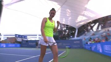 Sorribes, a semifinales con rotundo triunfo ante Zhang
