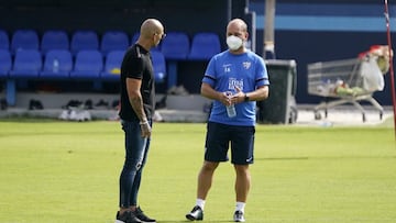 Manolo Gaspar con José Alberto.