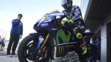 Rossi ha terminado satisfecho hoy en Australia.
