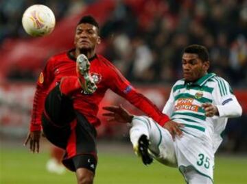 Junior Fernandes llegó en 2012 a Bayer Leverkusen desde Universidad de Chile. Se mantuvo sólo una temporada.