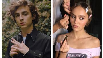 Timothée Chalamet y Lily Rose Depp rompen tras dos años de relación