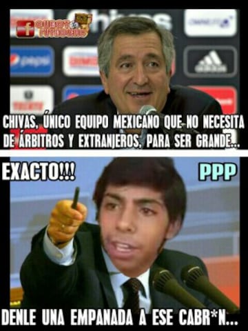 Cruz Azul, América y Chivas, se roban los memes de la J15