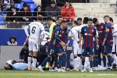 El Ceuta, indignado por la roja a Marcos Fernández