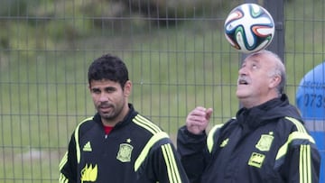 Del Bosque: "No olvidaría a Diego Costa en el futuro"