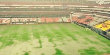 Los estadios en México que terminaron inundados