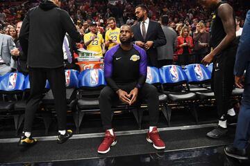 Este jueves LeBron James hizo su presentación de manera oficial con los Lakers