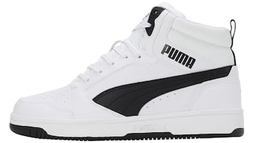 Zapatillas Puma Rebound V6 Buck blancas para hombre