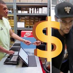 Neymar, Mbappé y lo que gastan en zapatillas: la diferencia entre ambos dará mucho que hablar