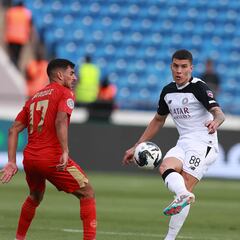 Matheus Uribe debuta con empate en la Liga Qatarí