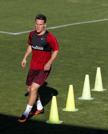 El primer día de Gameiro en el Atlético