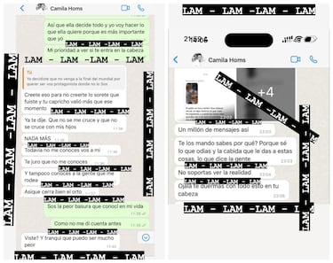 Rodrigo De Paul denunció a Camila Homs por “amenazas y hostigamiento”