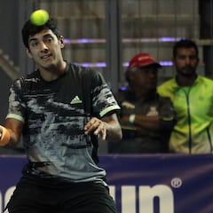 Compañero de lujo: así entrenó Garín con Federer en Basilea