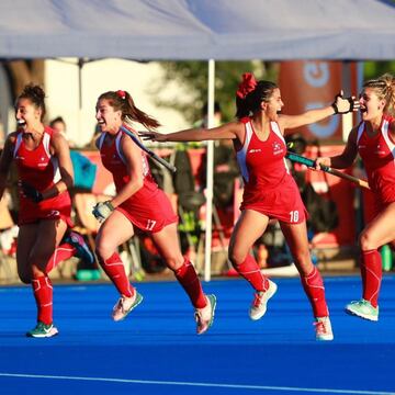 Tras derrotar a Estados Unidos en semifinales de la Copa Panamericana, Chile clasificó por primera vez al mundial de hockey césped femenino. ¡Tremendas!