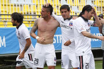 Las imágenes del agónico triunfo de Colo Colo sobre Everton