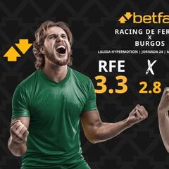 Racing Club de Ferrol vs. Burgos CF: horario, dónde ver, pronósticos y clasificación