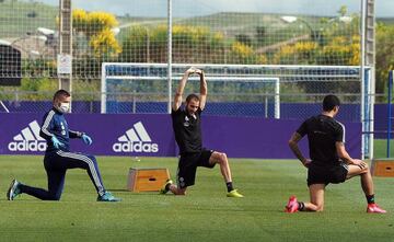 11/05/20. CORONAVIRUS. ENTRENAMIENTO DEL REAL VALLADOLID