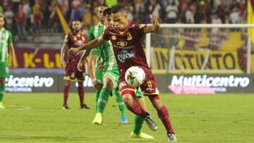 Nacional - Tolima: horario, TV y cómo ver online la Liga BetPlay