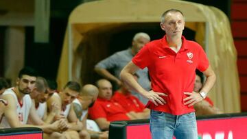 Milan Tomic Crvena Zvezda - Nizhny Novgorod Njizni kosarka prijateljska Belgrade, Serbia on September 14. 2018. (credit image & photo: STARSPORT/ Pedja Milosavljevic)