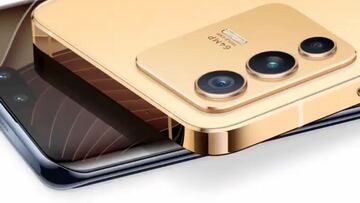 Vivo V23, el móvil que cambia de color con la luz del sol