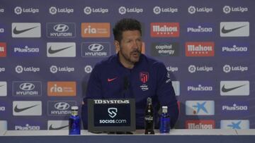 Simeone: "Respeto mucho a Koeman"