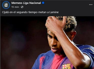 Lamine Yamal, protagonista de los memes más divertidos de El Clásico