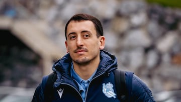 Mikel Oyarzabal, capitán de la Real Sociedad, y máximo goleador de la Real en la historia de Anoeta.
