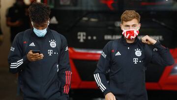 Coman y Kimmich.