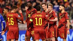 Bélgica 6-1 Chipre: resumen, resultado y goles del partido