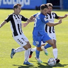 Franchu Feuillassier, la nota discordante del Fuenlabrada