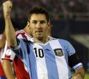 Argentina golea con doblete de Messi y se clasifica para Brasil