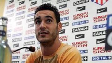 <b>DECEPCIONADO. </B>Pablo ha reconocido la decepción del vestuario rojiblanco.