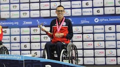 Alberto Abarza, nadador chileno, contó su historia en la Teletón