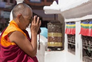 Templo Budista Bodhnath. 