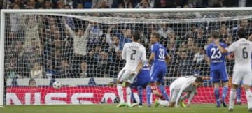 Cristiano Ronaldo marca el 1-1.