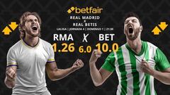 Real Madrid vs. Real Betis: horario, TV, pronósticos y clasificación