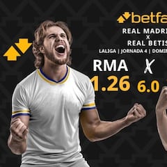 Real Madrid vs. Real Betis: horario, TV, pronósticos y clasificación